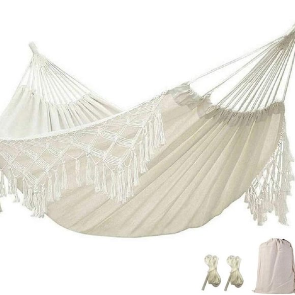 Free People Other - Free People Boho Large White Swing Bed Hammock